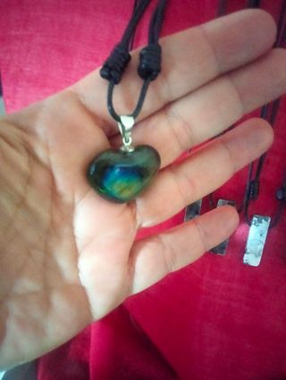 Colgante Corazón Labradorita