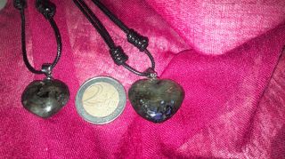 Colgante Corazón Labradorita