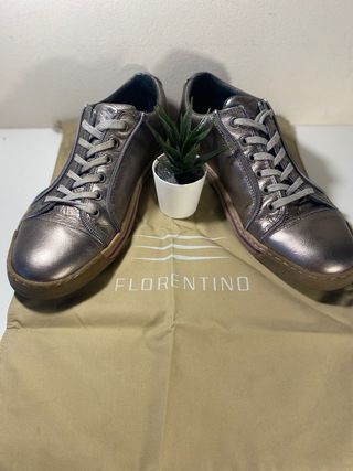Zapatos Florentino Plateadas