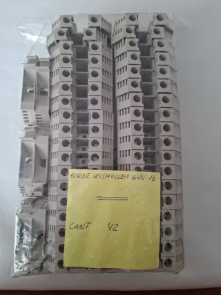 Bornes Weidmuller WDU-16
