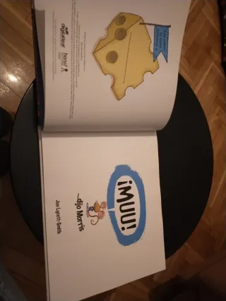 Libro infantil: "!Muu! ...dijo Morris"