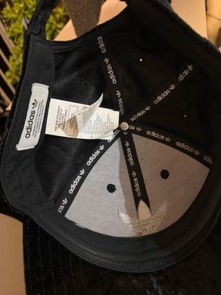 Cappello Adidas velluto nero