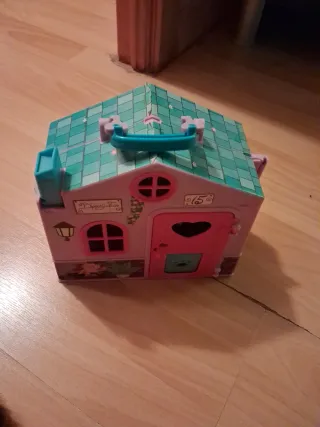 Casa Barriguitas Portátil con 2 Muñecas
