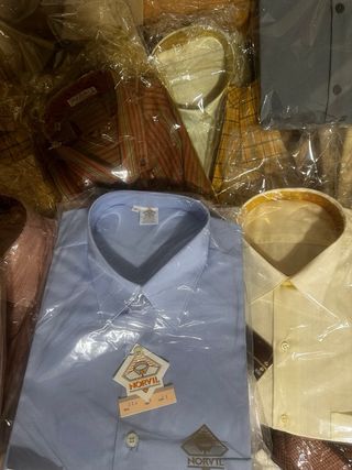 Camicie NORVIL a manica corta e lunga. Tutto il lotto