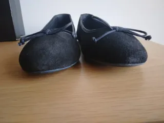 Bailarinas Alley Heels Piel Negras