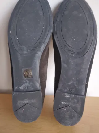 Bailarinas Alley Heels Piel Negras