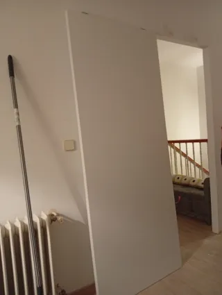 Puerta Roble Blanca 82.5x203 cm con rialerq