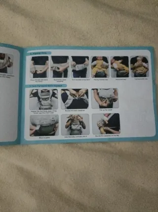 Mochila Portabebés Ergonómica Gris