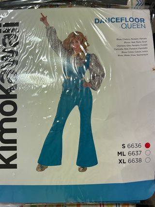 Disfraz Kimokawal Dancefloor Queen Talla S