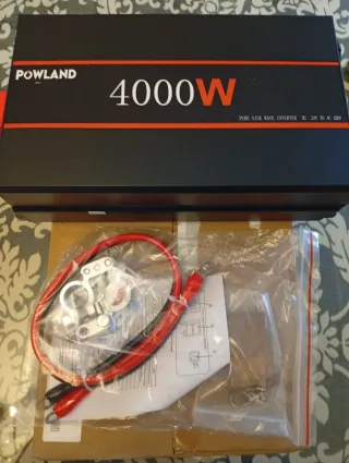 Inversor 4000W 24V Honda pura. Esta sin estrenar