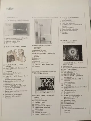 Libro de fotografía año 1988