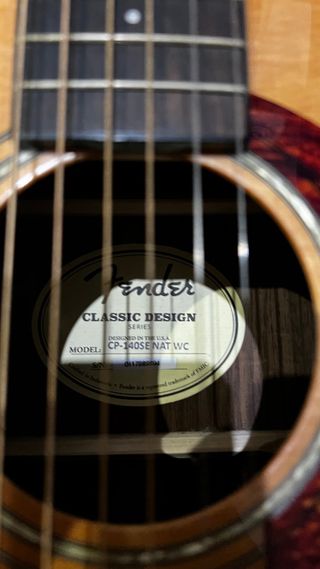 Guitarra Electroacústica Fender CP140 series