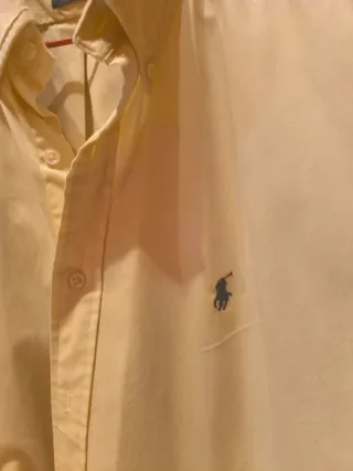 Camicia Ralph Lauren Gialla Taglia XXL