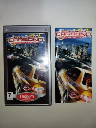 PSP Need for Speed Carbon Platinum