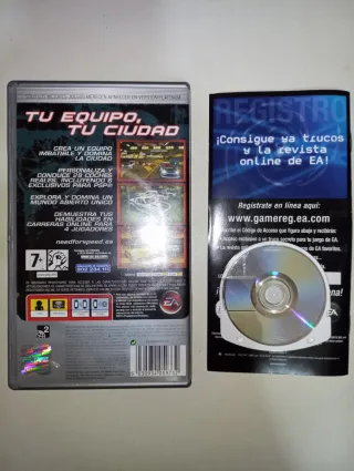 PSP Need for Speed Carbon Platinum