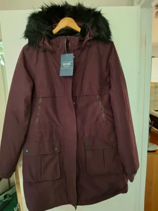 Parka impermeable mujer talla xl