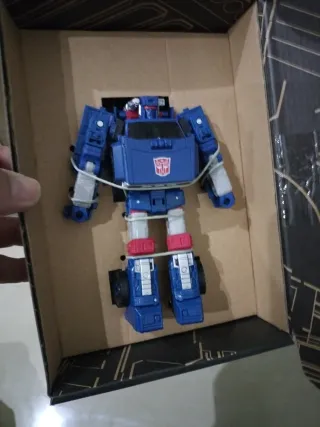 Figura Transformers Azul