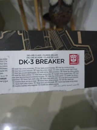 Figura Transformers Azul