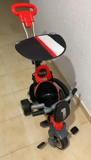 Triciclo Infantil Body Bike Rosso