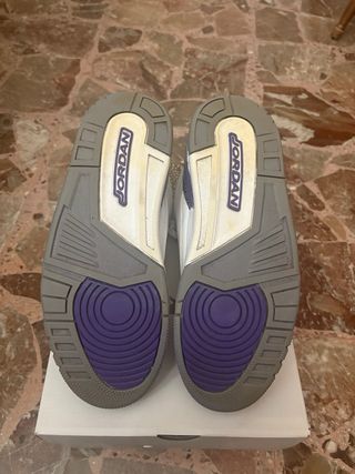 Jordan 3 Dark Iris Viola Bianco