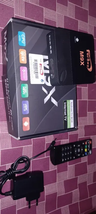Android TV Box M9X S905X 4K UHD..convierte su tv