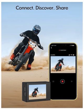Cámara de Acción apeman 4K Wi-Fi