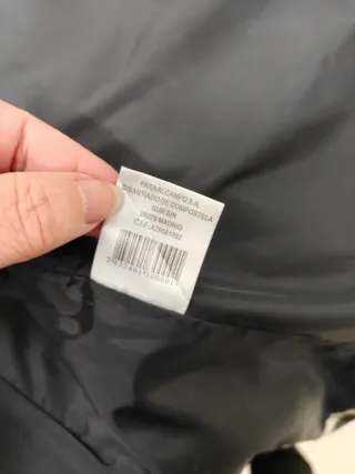 Abrigo de cuadros elegante