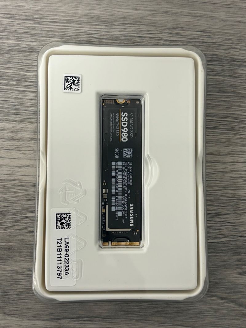 Samsung SSD 980 500GB NVMe M.2 afbeelding 3