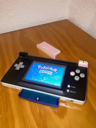 Nintendo DS Macro Nero e Rosa