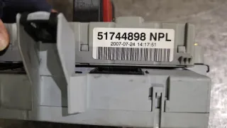 Caja fusibles y relés Fiat