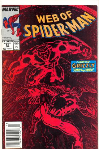 WEB OF SPIDER-MAN #54 55 56 57 58 59 60 61 62 Y 63