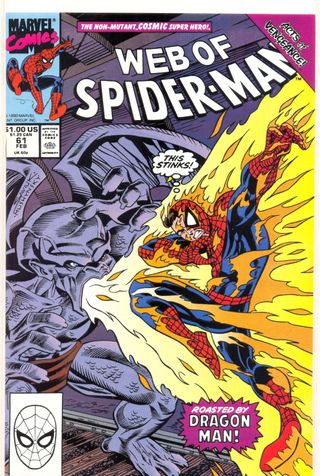 WEB OF SPIDER-MAN #54 55 56 57 58 59 60 61 62 Y 63