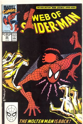 WEB OF SPIDER-MAN #54 55 56 57 58 59 60 61 62 Y 63