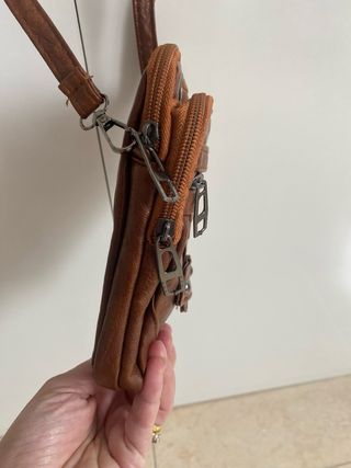 Bandolera Unisex Marrón