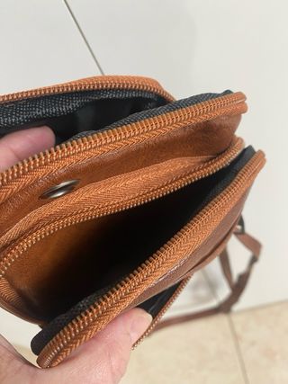 Bandolera Unisex Marrón