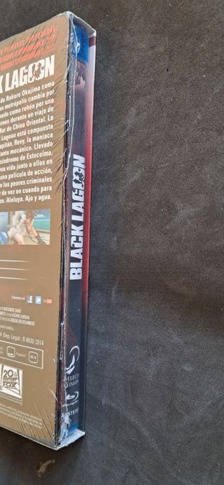 Black Lagoon Serie Completa Blu-ray + Libro