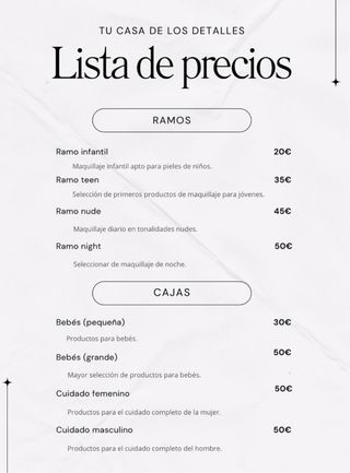 Ramos de Maquillaje para Regalos