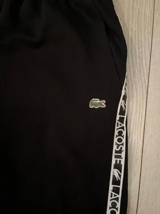 Chándal Lacoste Negro