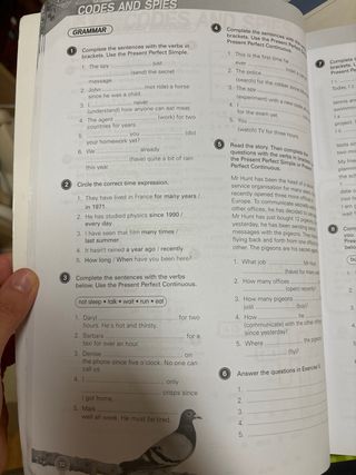 Libro ingles ejercicios