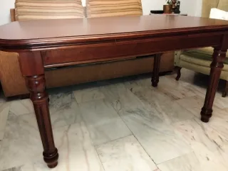 Mesa extensible madera 1.60m a 2.60m