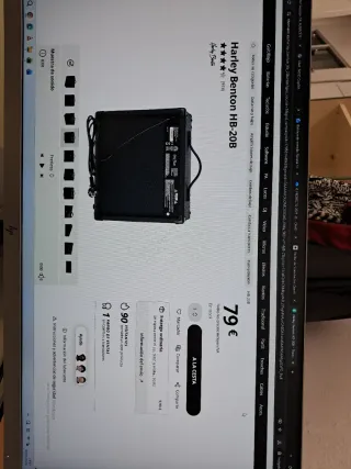 Amplificador Bajo Harley Benton HB-20B