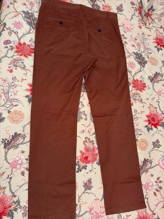 Pantalón chino Emidio Tucci T.40 marrón