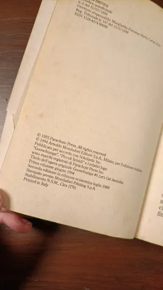 Piccoli Brividi n.6 1...2...3... invisibile!