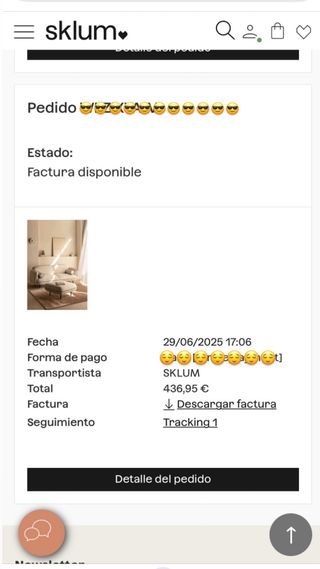 Sofá 3 plazas Sklum + Puff Biel Beige