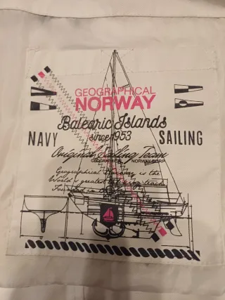 Trenca Nieve unisex Blanca Talla XXL