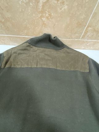 Chaqueta Bendorff Verde Militar Cremallera