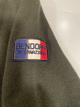 Chaqueta Bendorff Verde Militar Cremallera