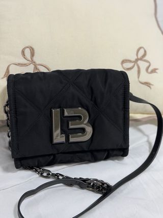 Bolso Bimba y Lola Negro y Plateado