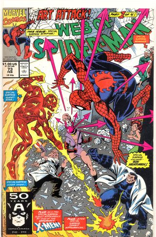 WEB OF SPIDER-MAN #64 65 66 67 68 69 71 72 73 Y 74