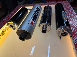 Silencioso Scooter/Moto 3 Tornillos NUEVO